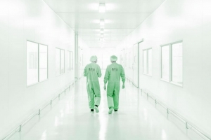 Entering a Cleanroom