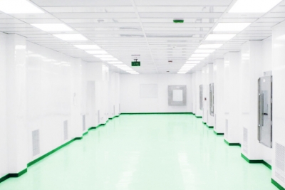 Type of cleanroom wall surface