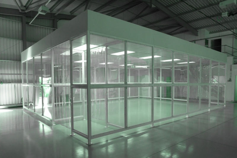 Softwall cleanroom systems