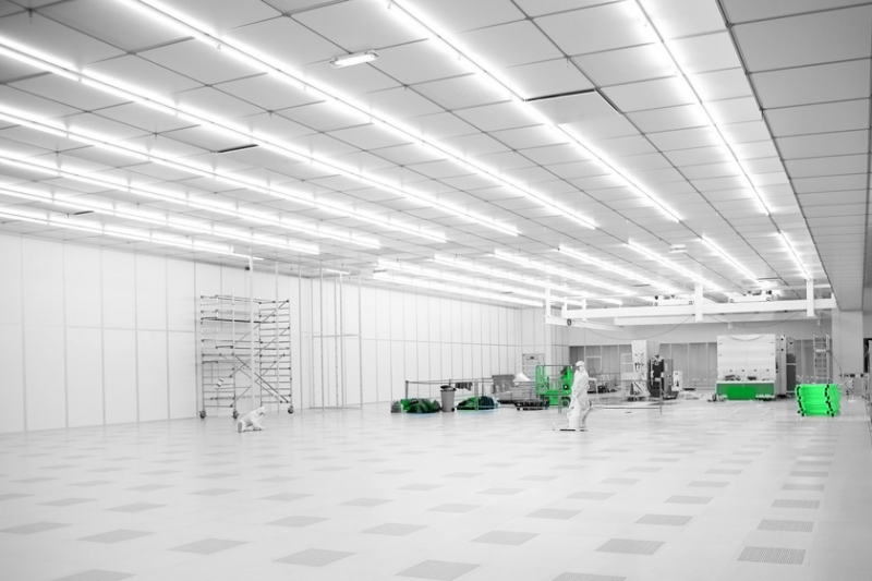 Surface monitoring in Cleanroom